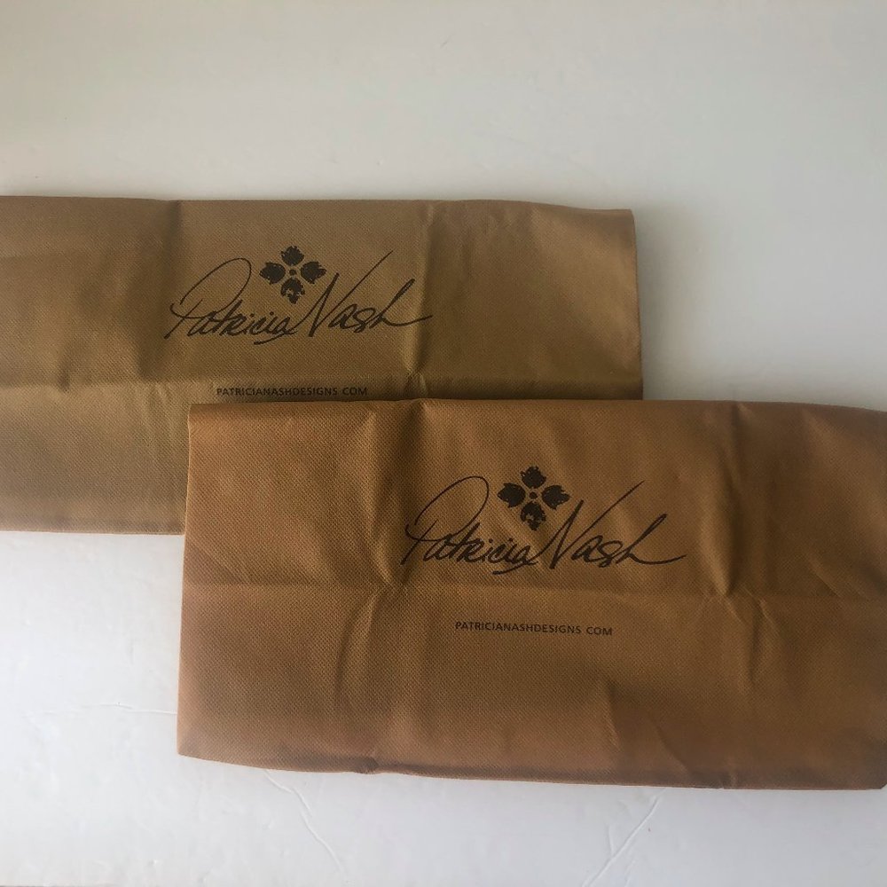 2 Patricia Nash Dust Bags 17" x 16" - Picture 2 of 4